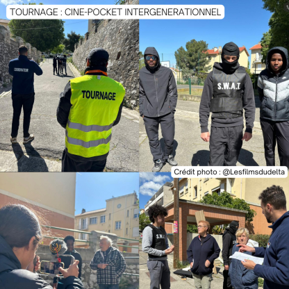 Tournage ciné-pocket